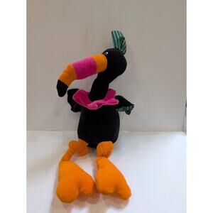 Mary Meyer Flamingo Brightly Colored 2000 18 In. Hard To Find